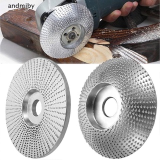 [MYD] Wood Grinding Wheel Angle Grinder Disc Wood Carving Sanding Steel Disc Abrasive Tool COD