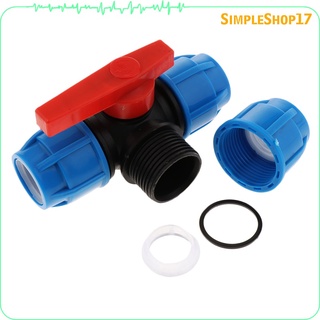 Simplesshop17 accesorios De Tubos con Válvula De liberación Rápida/enchufe con bloqueo De conexión De ajuste en unión (8)