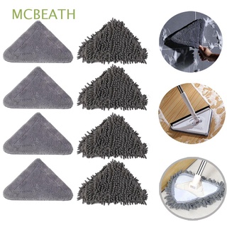mcbeath wipe ventana triángulo trapo plano microfibra polvo fregona cabeza limpieza herramienta reemplazo pisos de lavado multifuncional mop accesorios