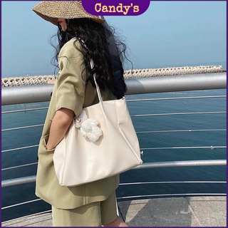 S462 CANDY'S Simple bolso grande de las mujeres de gran capacidad nueva moda Casual bolso de hombro versátil bolsa de mensajero