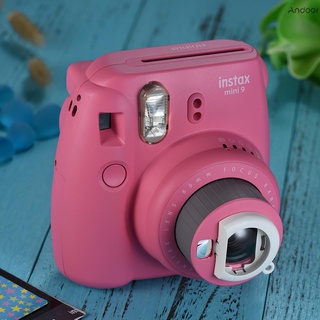 Fujifilm Instax Mini cámara instantánea 9 Cam con espejo Selfie 2pzas batería Flamingo Rosa (3)