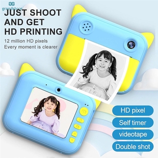 Cámara De impresión instantánea Para niños/cámara De Foto Térmica/1080p/cámara De video Digital Para cumpleaños De niños