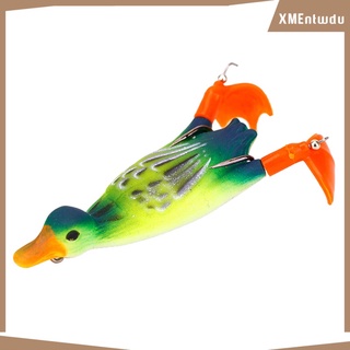Duck Silicone Fishing Lure Bait Artificial Duckling Baits Saltwater Tackle
