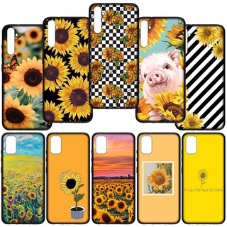 Soft Casing Xiaomi Redmi Note 8 Pro 8A 9T Note8 8Pro Cover FB77 Flower Yellow Sunflower With Phone Case POP Trend