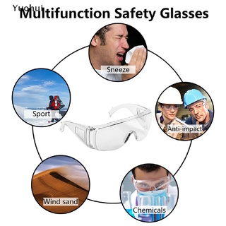 Yuohui gafas de seguridad totalmente selladas gafas de protección ocular laboratorio de trabajo a prueba de polvo Anti-niebla MY