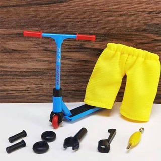 scooter kit de juguete con mini scooters herramientas y dedo tablero accesorios interesante único traje colorido para sala de estar (2)