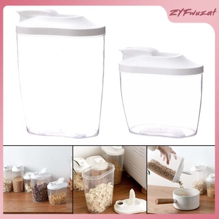 Clear Large Food Storage Container Cereal Dry Food Dry Food Grain Pasta (5)
