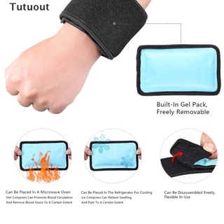 Tutuout reutilizable paquete de hielo para lesiones Gel correa envoltura alivio de la mano dolor caliente terapia fría MY (7)