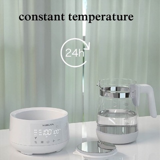 L bebé termostático regulador de leche hervidor de agua caliente Smart aislamiento olla automática de calentamiento de leche caliente en polvo (9)