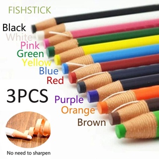 FISHSTICK Colorido Sastre Tiza Libre De Corte De Costura Marcador De Dibujo Herramientas De 3 Piezas De Cuero De La Tela De Crayon/Multicolor (1)