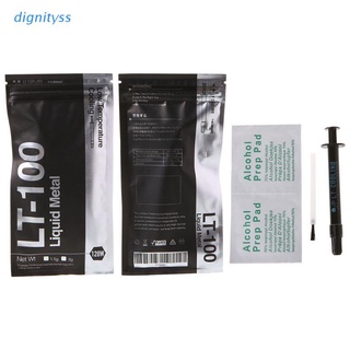 Explosion LT-100 Liquid metal thermal conductive paste Grease for CPU GPU Cooling liquid ultra 128W/mK 1.5g 3g Compound grease for cooling