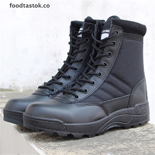 TASTOK Tactical Military Boots Men Boots Special Force Desert Combat Army Boots .