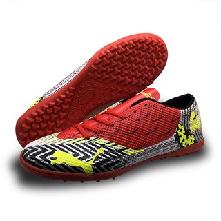 Hombres de entrenamiento zapatos de fútbol TF interior zapatos de fútbol Kasut Bola Sepak Futsal zapatos (7)