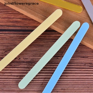 Jgco 10pcs acrylic Ice Cream Sticks Popsicle Stick Kids DIY Handmade Making Crafts Grace (1)