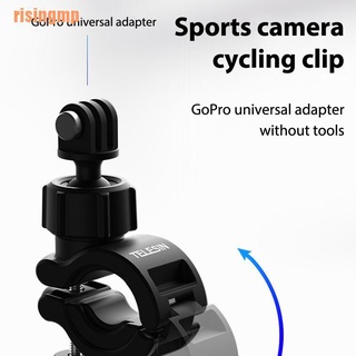 Risingmp (¥)~soporte de Clip de ciclismo para bicicleta, soporte para manillar de motocicleta