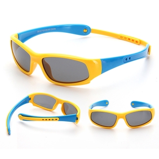 Niños cuello colgar gafas de sol deportes polarizados niños niñas sombras niños UV400 [lixun]