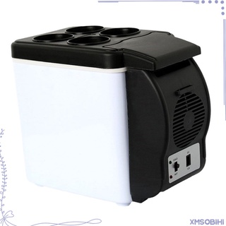6L Portátil Personal Mini Nevera Congelador Coche Refrigerador Oficina Eléctrica