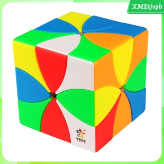Speed Cube Stickerless Magic Cube Puzzle Cube Multicolor Durable Brain Teaser
