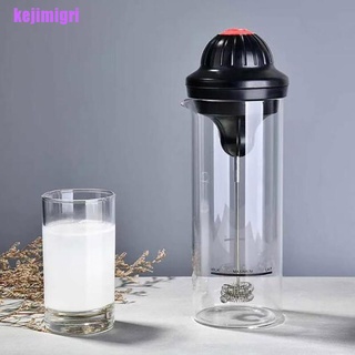 [kejimigri] espumador de leche eléctrico espumador de café espumador de leche batido mezclador de leche espumador