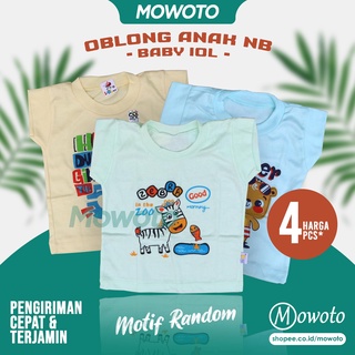 (4Pc) camiseta niños IOL pantalla/camiseta bebé talla S, M, L, XL Unisex lindo motivo - Mowoto