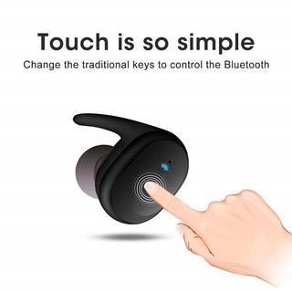 2021 nuevos audífonos inalámbricos Bluetooth TWS Bluetooth 5.0 deportivos estéreo a prueba de agua control táctil (2)