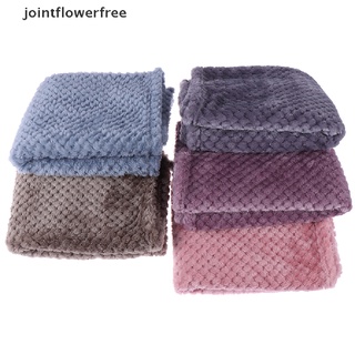 Jfbr manta gruesa De lana cálida a cuadros grueso transpirable (1)