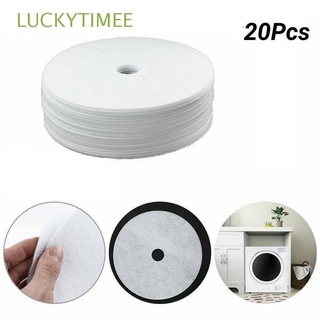 LUCKYTIMEE Durable Humidifier Exhaust Filters Accessories Cotton Clothes Dryer Filter Set White Replacement Practical Dryer Parts
