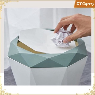 papelera de plástico reciclaje papelera papelera papelera cesta de papel cocina hotel dormitorio (5)