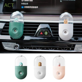 ACT Mini Mist Nebulizer Beauty Face Steamer Facial Sprayer Portable Hydrating Replenishing Car Humidifier USB Chargeable Moisturizing Skin Care Tool/Multicolor