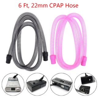 【azazel】Universal 6 ft 22mm Black/Red-Out Tubing CPAP Hose Tube for Re