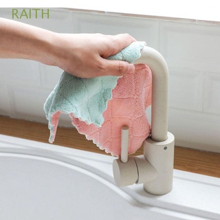raith toalla de lavado de alta eficiencia paño de vajilla toalla de limpieza toalla de microfibra toalla de lavado super absorbente hogar suave herramientas de cocina/multicolor