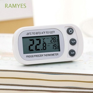 ramyes portátil congelador termómetro impermeable nevera medidor de temperatura lcd pantalla magnética colgante refrigerador medidor de refrigeración herramienta de cocina