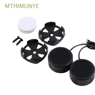 MTHIMUNYE Newest Car Tweeter Speakers 2Pcs Loudspeaker Audio Auto Sound Mini Total Power 500W Super Power High Quality Loud Dome/Multicolor