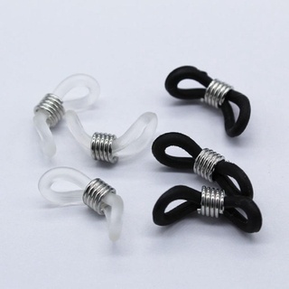 20pcs conectores de goma extremos gafas gafas titular reparación cadena cordón bucle