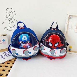 Nueva mochila para niños de la suerte de la escuela de kindergarten bolsa anti-perdida lindo niños bolsa