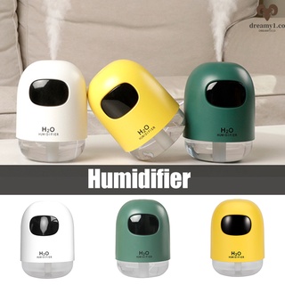 200ml Humidifier Aromatherapy Air Purifier with Night Light 2 Mist Modes Low Noise for Home Office USB Charing