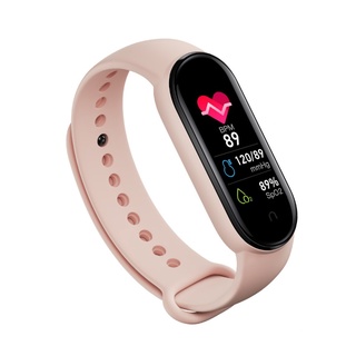 Reloj, pulsera M6, pantalla a color IP67 a prueba de agua, monitorización de la frecuencia cardíaca y la presión arterial, fitness masculino y femenino wildee.co