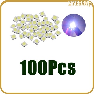 100pcs 3535 1W 3V Alta Potencia SMD LED COB Chip Luces Perlas Blanco Diodo