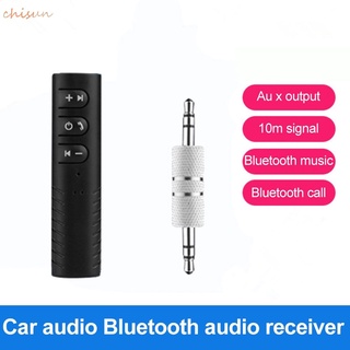 chisun Manos Libres Bluetooth compatible Con Coche Kit Automático De 3.5 Mm Jack Música Inalámbrica MP3 Adaptador De Audio Receptor Para Auriculares