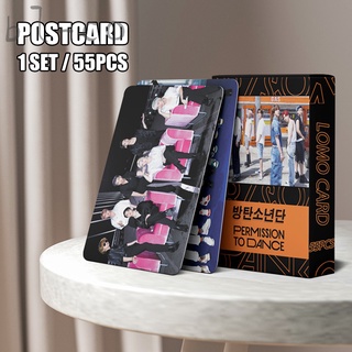 55pcs/Box BTS Photo Card 2021 PERMISSION TO DANCE Album LOMO Card Photo Cards Postcard (1)