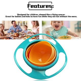[8.13] cuenco de alimentación para bebé, platos giratorios, tecnología 360, regalo divertido, accesorios para bebés