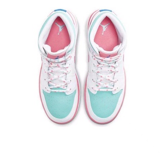 108 Cores Nike Air Jordan 1 Digital Rosa High Top Board Sapatos (9)