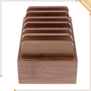 Soporte Para Celular/estacion De madera/bamboo Para escritorio/tableta