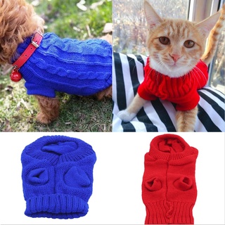 suéter de malla para perros y gatos/abrigo de invierno