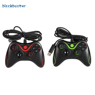 Blockbuster de alta calidad de moda USB con cable de juego controlador Gamepad para Microsoft Xbox 360 Xbox 360 Slim PC