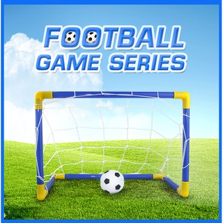 plegable mini pelota de fútbol de fútbol objetivo post red conjunto casa juego al aire libre juguete