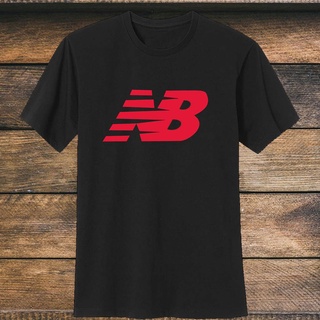 New Balance Camiseta Roja Para Hombres Mujeres Negro Blanco Camisetas S-4XL Tallas Cuello Redondo Unisex Tops
