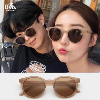 [BRT] gafas de sol coreanas de moda para parejas Mocha leche té Color temperamento salvaje gafas de sol mujeres accesorio al aire libre