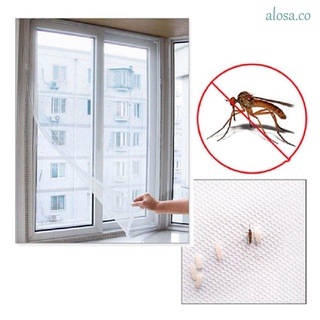 ALOSA verano suministros para el hogar Flyscreen mosquito ventana pantalla DIY cortina volando 1.5*1.3M Anti-mosquito malla insecto mosca Bug Netting/Multicolor