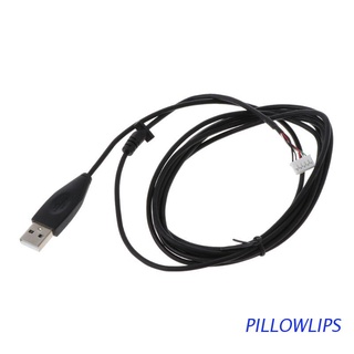 PILLOWLIPS-Cable De Ratón USB Duradero Para Logitech G300 G300S